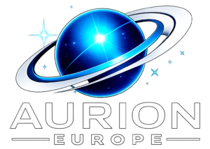logo aurion europe white