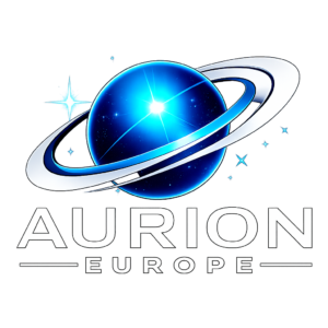 logo aurion europe white